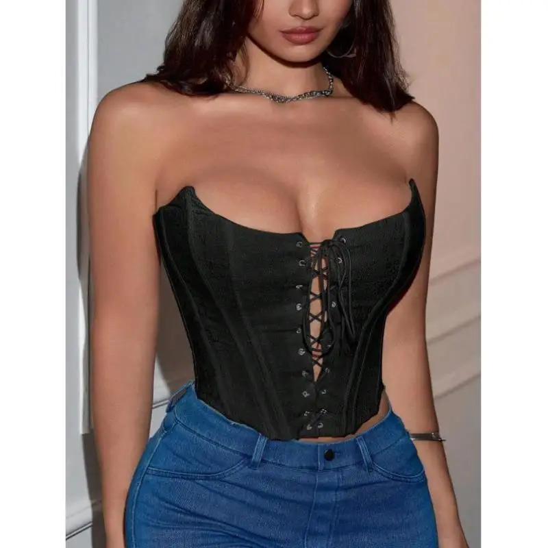 

Новая женская модная блузка Y 74838 в китайском стиле с вышивкой, кружевом и завязками спереди, весенняя коллекция