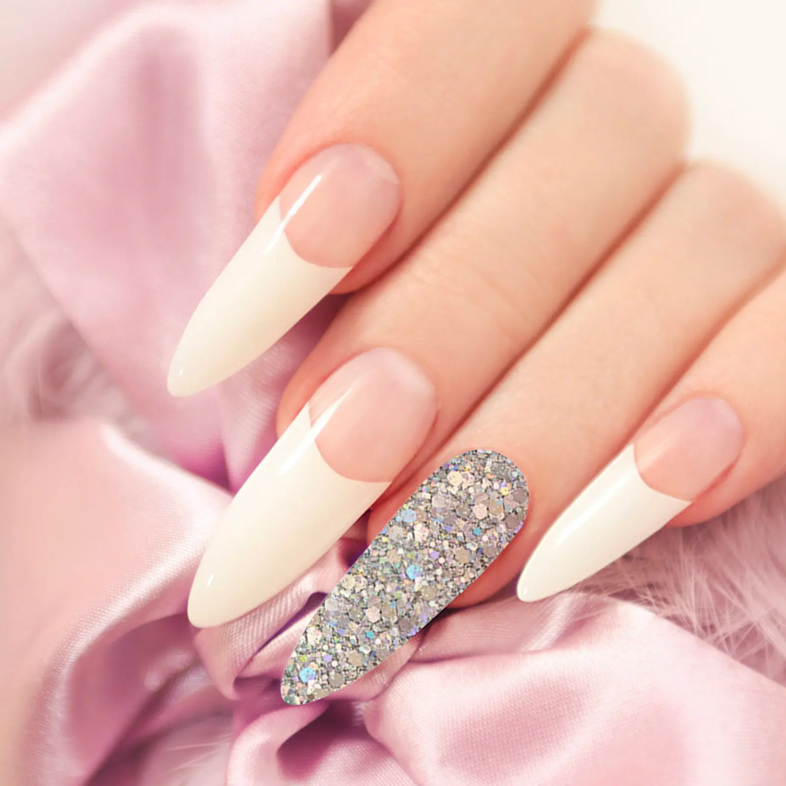 

32 Bottles Sparkling Nail Glitter Sequins Powder for Gel Acrylic Extensions Manicure Art Supplies Fingernail