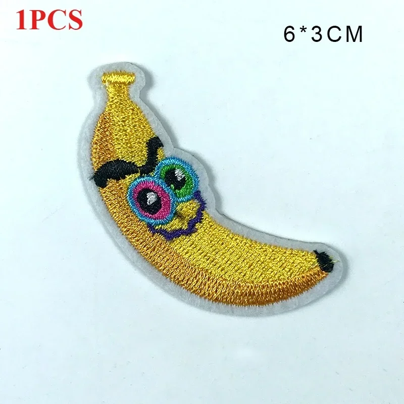 Cartoon Exquisite Color Fruit Cloth Sticker Children's Clothing Shoes and Hats Embroidery Patch Patch