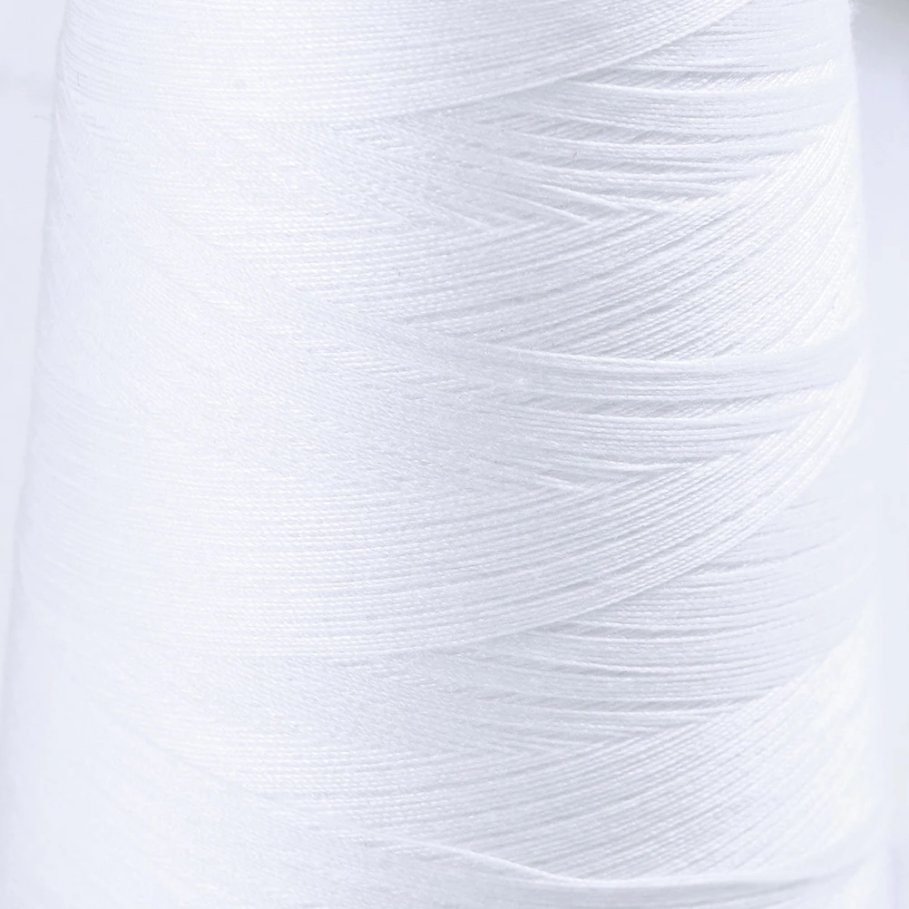 

4000 Yards Polyester Sewing Threads No Knots No Fading for Quilting Carpet Dress Making and DIY Craft White Sewing Thread