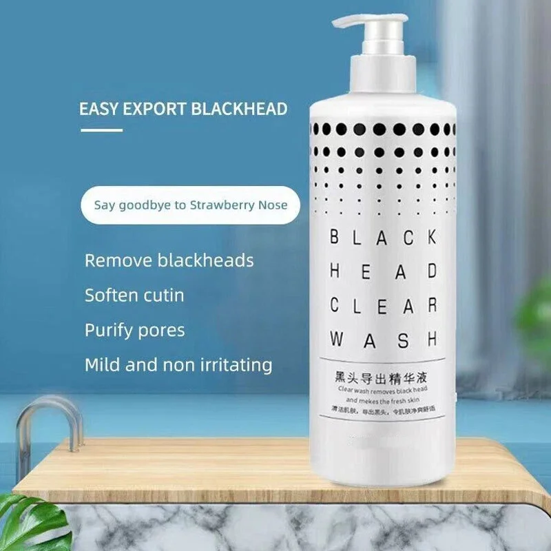 Blackhead Extraction Solution with Small Bubble Device for Deep Cleansing Blackhead Acne Removal Shrinkage Pore T-zone Nursing