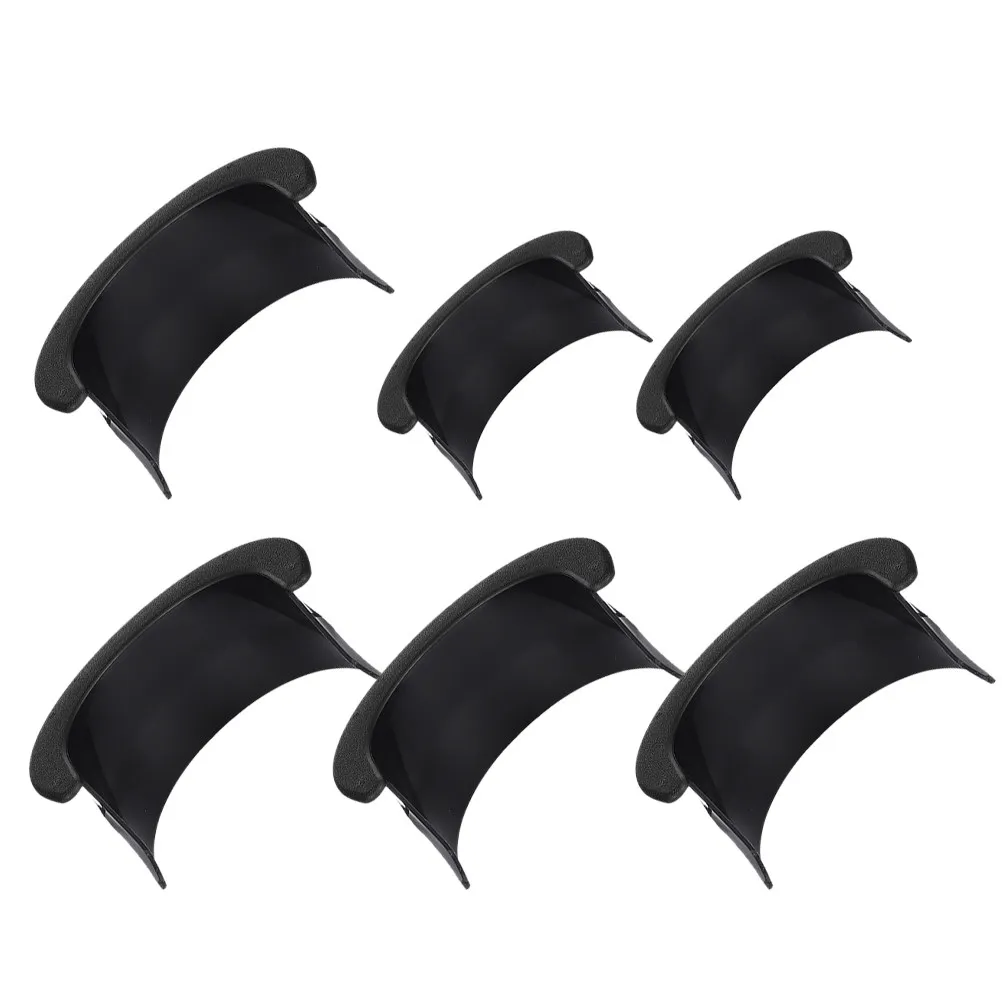 

12Pcs Black Pool Table Pocket Liners Plastic Billiard Table Drop Liners Smooth Surface Pocket Protector Replacement Set for Bars