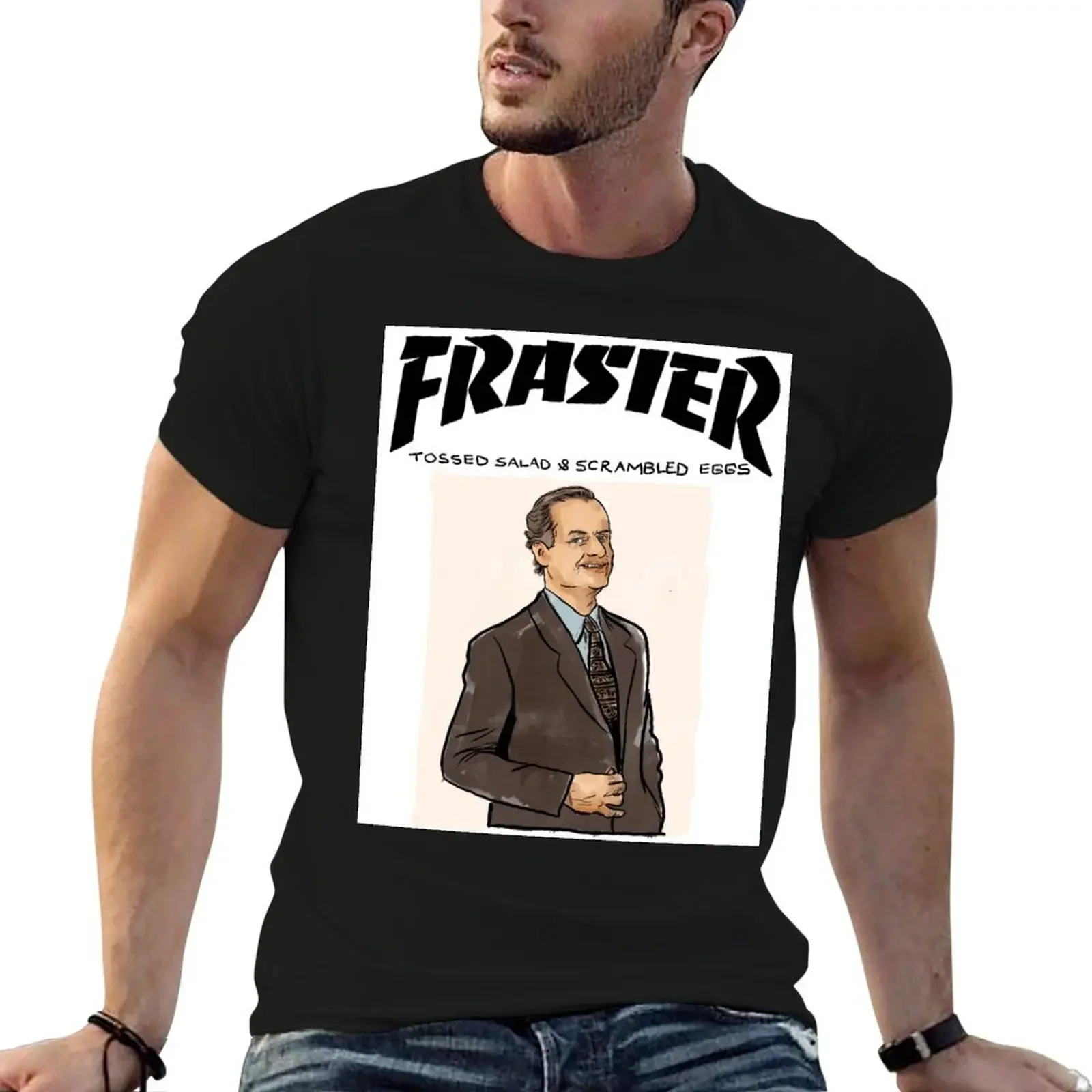 Frasier’s eggs T-Shirt basketball graphic tees plus size clothes kawaii clothes luxury clothes men