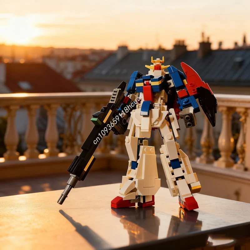 

343 шт. MOC SF Zeta гуманоид меха модель строительные блоки строительство Рождественский подарок DIY креативная игрушка образование дети день рождения