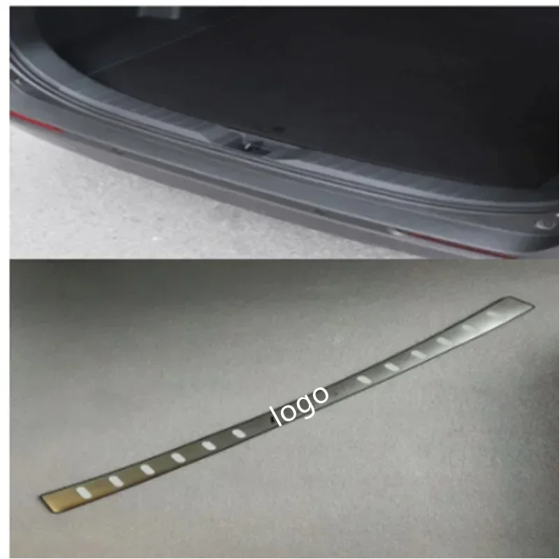 

for Toyota Rav4 Xa50 2019 2020 2021 Accessories Car Rear Guards Rear Bumper Cover Trim Stainless Steel Trunk Guard Plate Cover