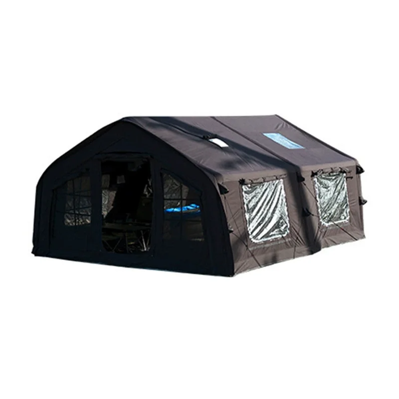 Outdoor Fully Automatic Inflatable Tent Oxford Four-season Durable Design for 5-8 People Camping Windproof Rainproof Quick