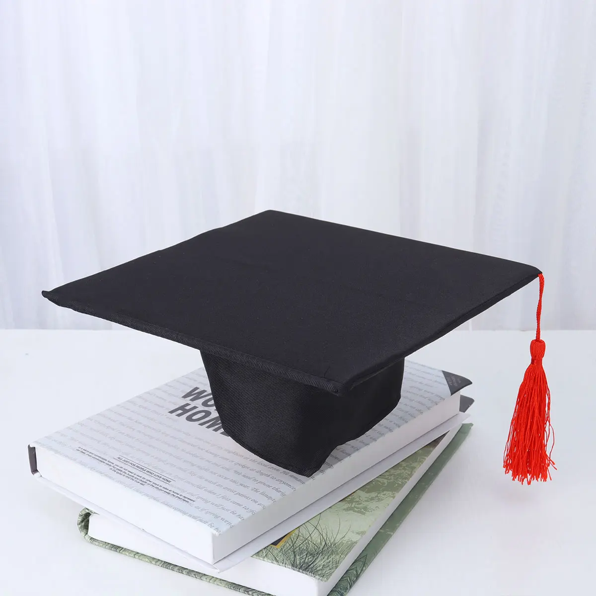 

Adorable Newborn Photograph Props Cosplay Cap Photo Cap For 3 Months Black Durable Daily Wear Gift Hat