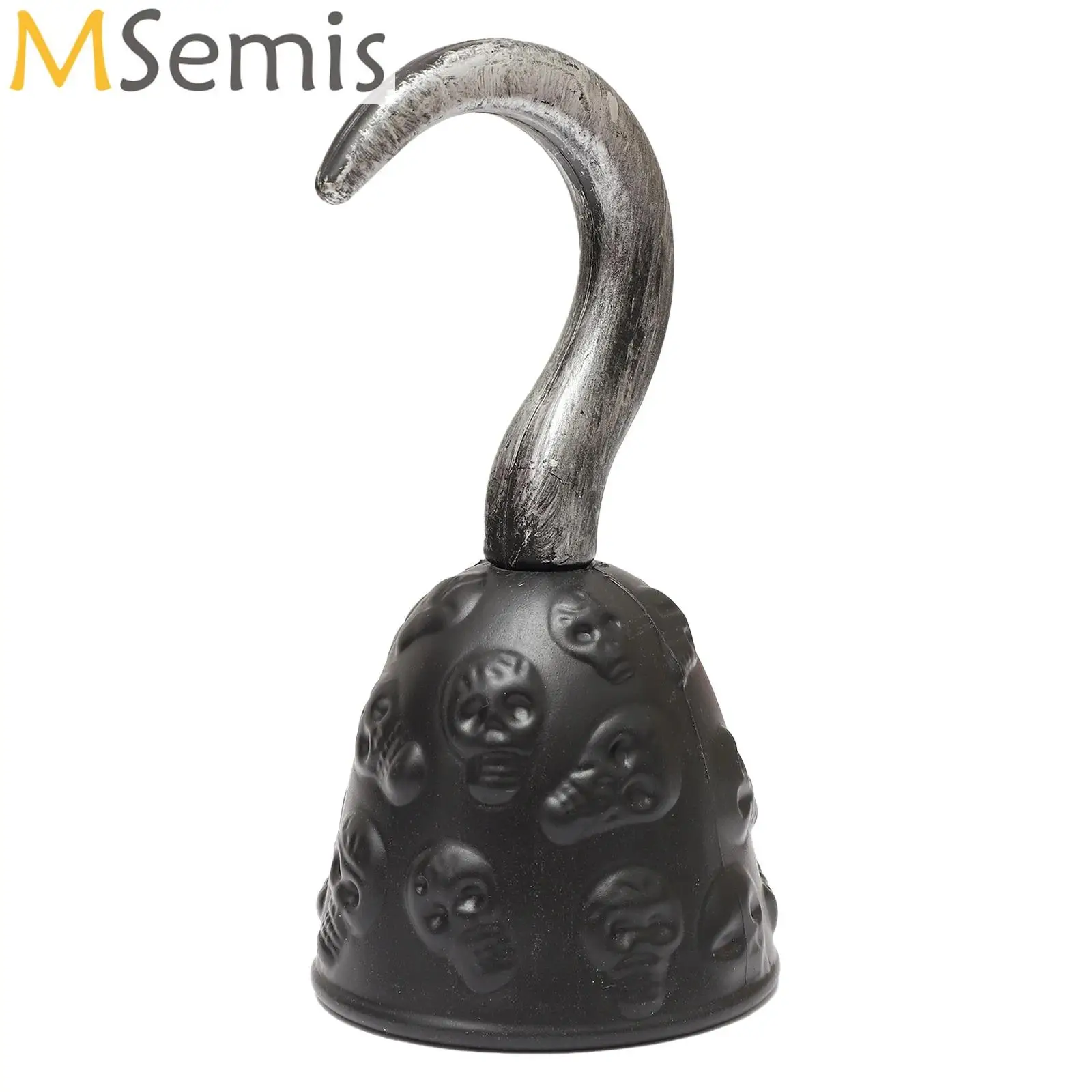 

Kids Pirate Hook Hand Halloween Decorations Prop Skeleteen Pattern Weapons Simulation Pirates Performance Props Captain Toys