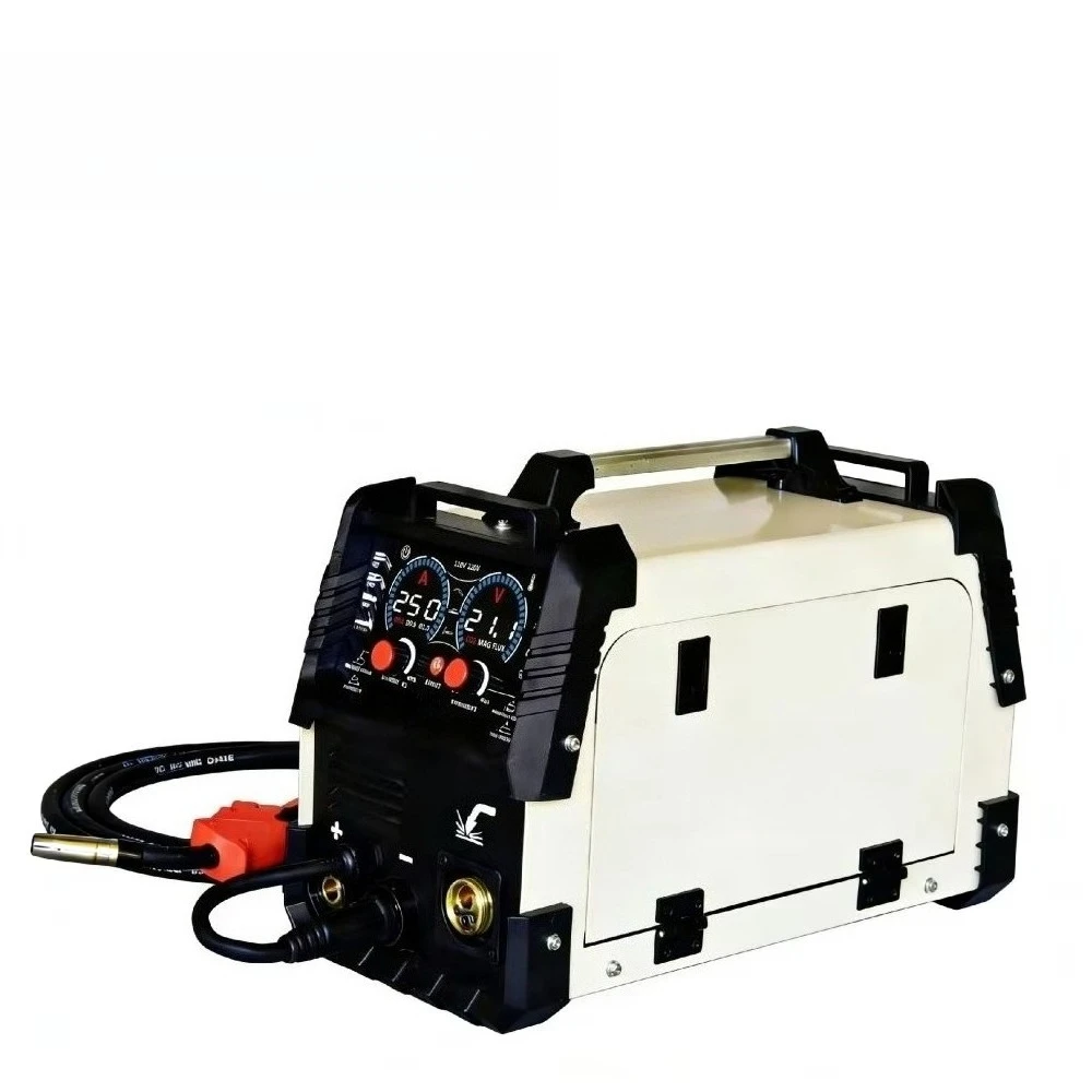 Four-in-one welding machine 220V gas/no gas inverter welding machine, carbon steel, stainless steel, carbon steel