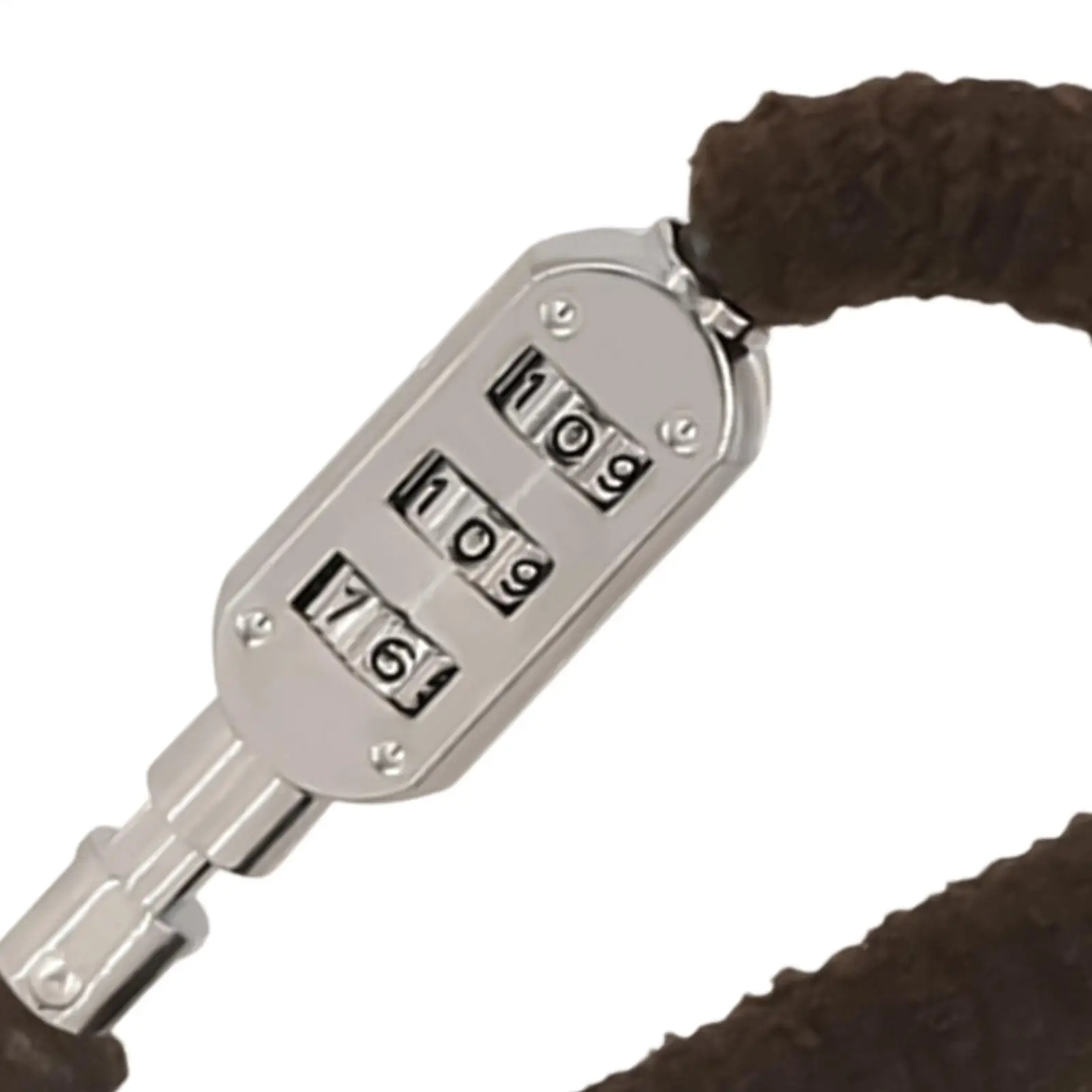 Motorcycle Helmet Lock 3-Digit Carabiner Keychain Motorbike Combination Carabiner Clips For Riders Travelers Women Men