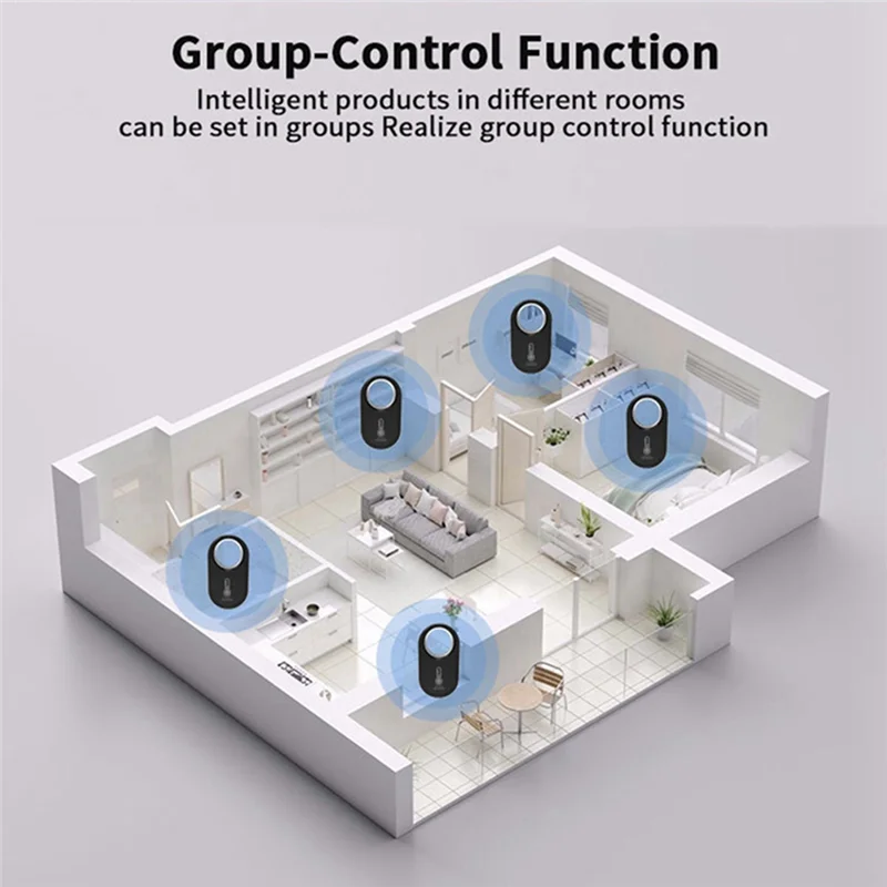 N93R Tuya Temperature And Humidity Sensor Wireless Tuya Zigbee Temperature And Humidity Meter Smart Detector