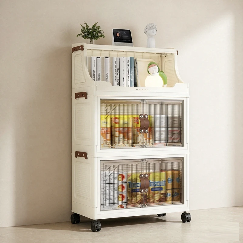 Multi-Tier Kids Wardrobe Baby Toy Storage Cabinet Easy Organization Box for Children's Room