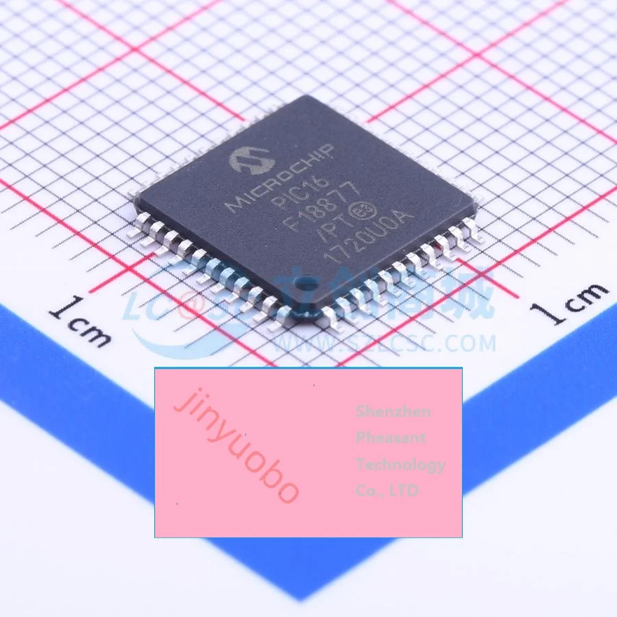 

2 шт. PIC16F18877-I/PT 2,3 В ~ 5,5 В 32 МГц 4 КБ F32 МГц I2C, LINbus, SPI, UART, USART 256 x 8 A/D 35x10b, D/A 1x5b 8 бит PIC TQFP-44