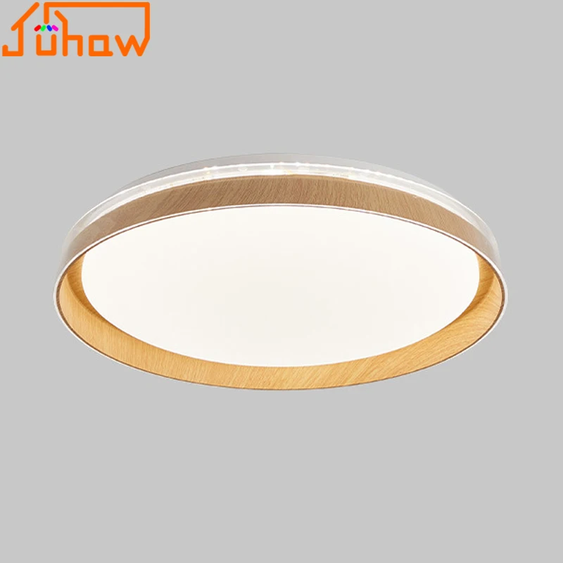 

Ceiling Lamp, Vintage Wooden Style Eye-Protecting Bedroom Lamp, Study Lamp, High-End Ceiling Lamp, Master Bedroom Lighting Fixtu