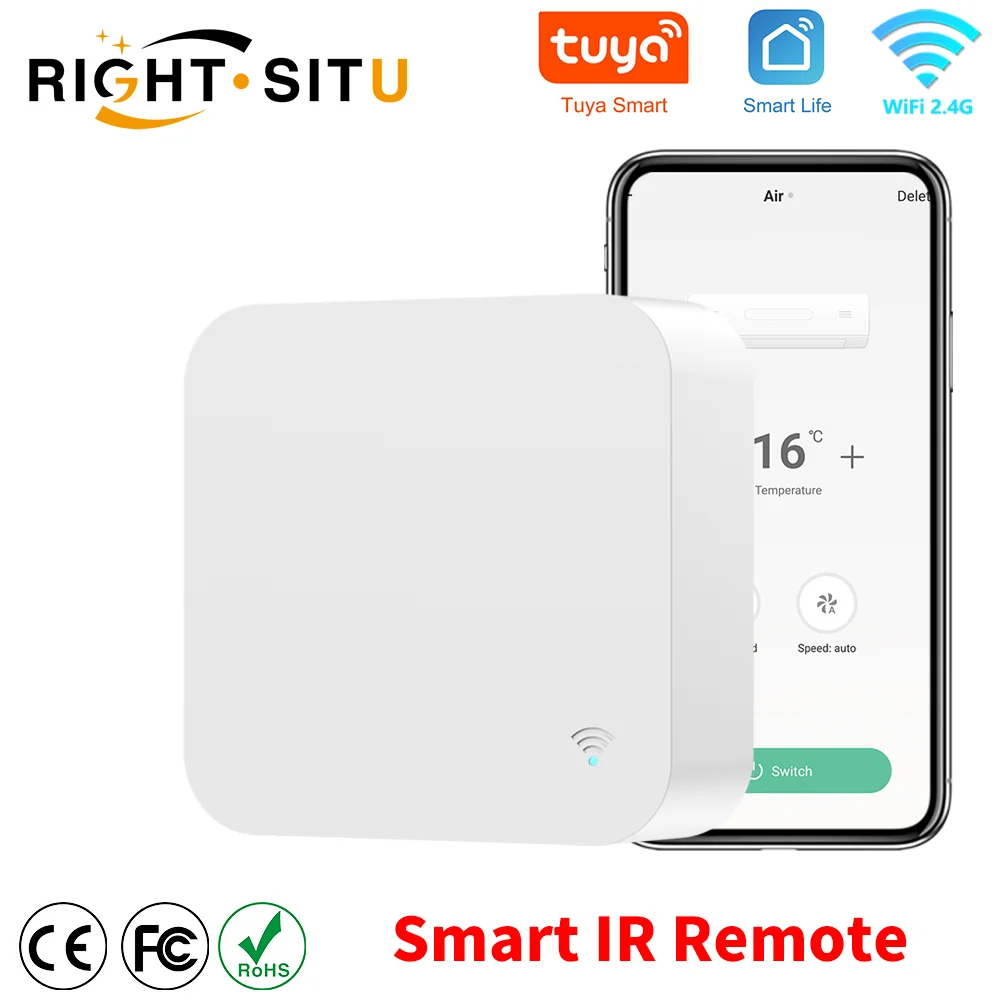 Tuya WiFi IR Remote For Smart Home APP SmartLife Remote Control For TV DVD AC Remote Works with Alexa Google Home Yandex Alice