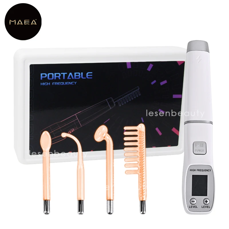 

Lesen High Frequency Electrode Wand Machine Neon Electrotherapy Glass Tube Acne Spot Wrinkles Remover Beauty Facial Care beauty