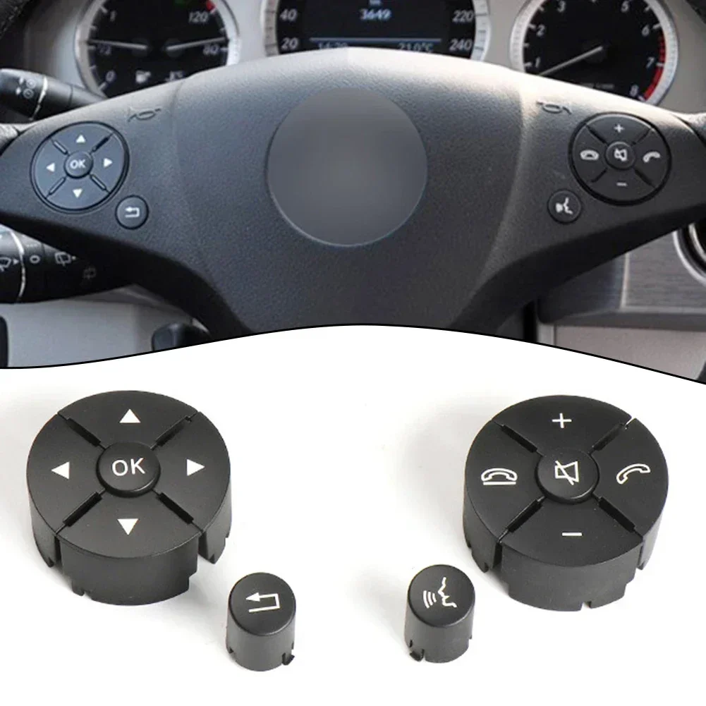 Steering Wheel Switch Button For Mercedes-Benz W204 W212 X204 W207 C/E/GLK-CLass Steering Wheel Control Buttons