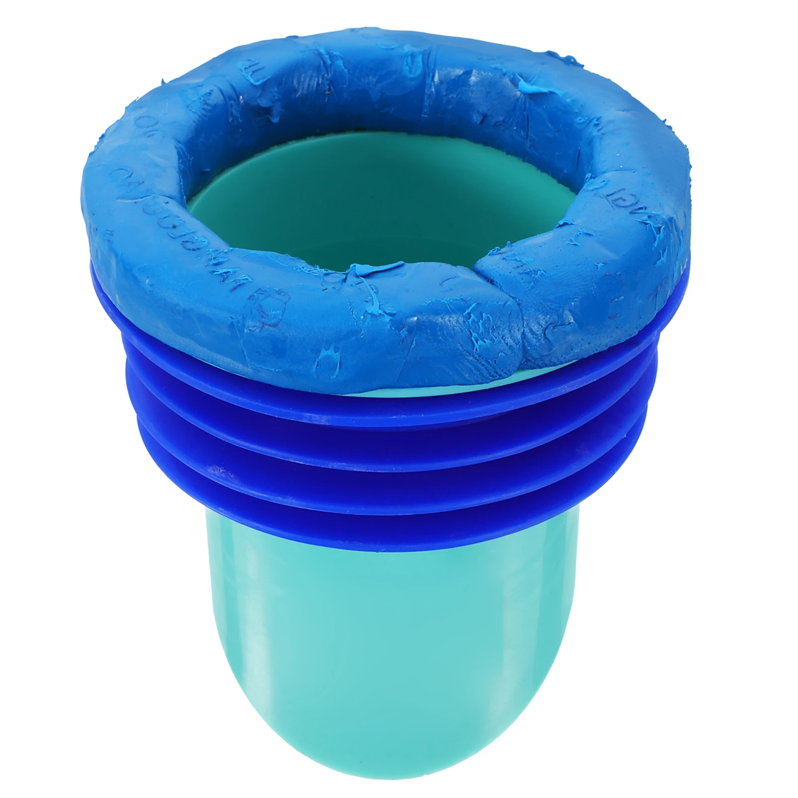 

Universal Toilet Sealing Ring Leak Proof Gasket Blue High Quality Thickened Material Easy Installation Water Leakage
