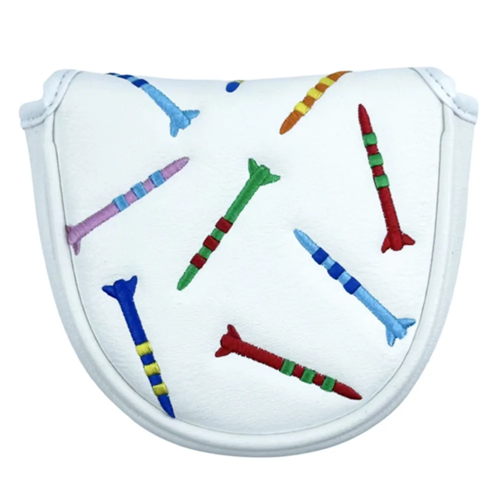 Golf Rocket pattern Head cover Driver Head Covers Fairway Wood Head Covers Hybrid Head Covers Putter Cover Pu Leather