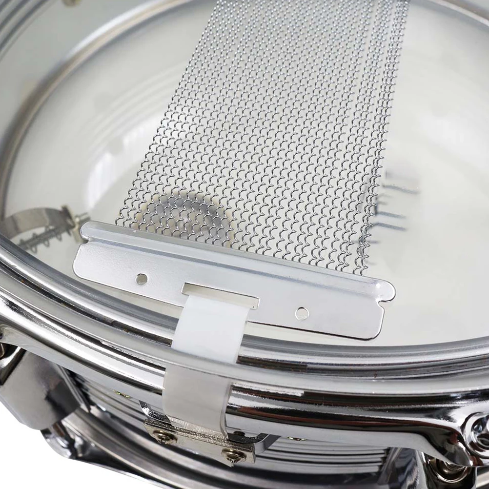 

Stainless Steel Sand Belt Box Drum Practical Snare Spring for Sturdy Travel