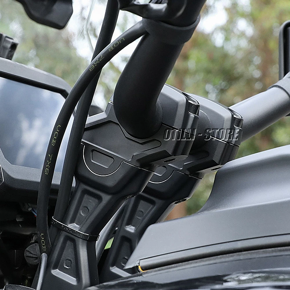 New 2023 2022 For PAN AMERICA 1250 1250S Pan America PA1250 PA Special Handle Bar Riser Clamp Extend Handlebar Adapter Mount - Image 3