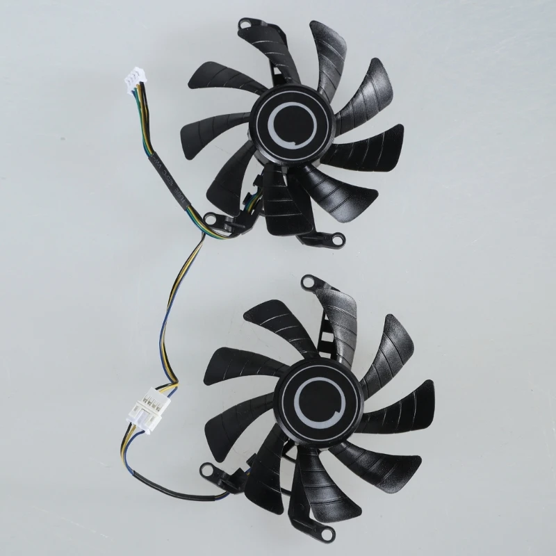 

2Pcs 87mm for RTX2060 T129015SU 4Pin 12V VGA Fan Graphics Card Cooling Fan