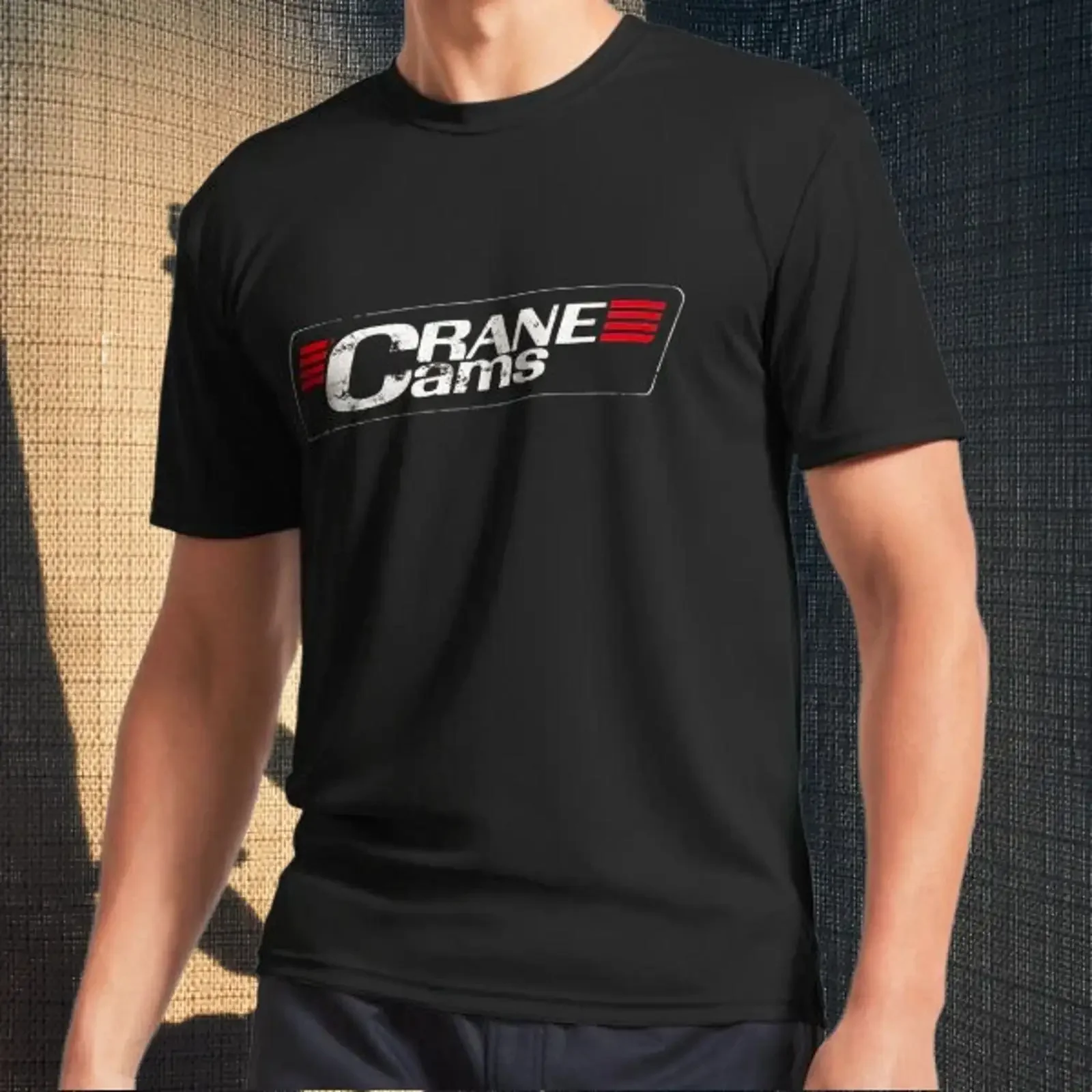 Crane Cams Active T Shirt Logo Men's Funny Size S to 5XL vintage Washed Top For Everyday Wear fashion Slightly designer clothes