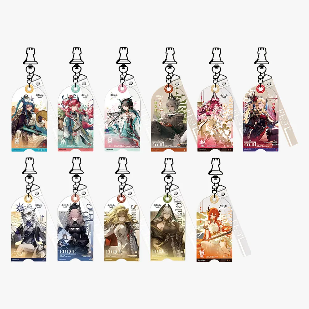 

Sunsyea Arknights Official Merch Original Authentic Theme Series Acrylic Keychain Collection 3 Lappland Hoolheyak Vina Victoria