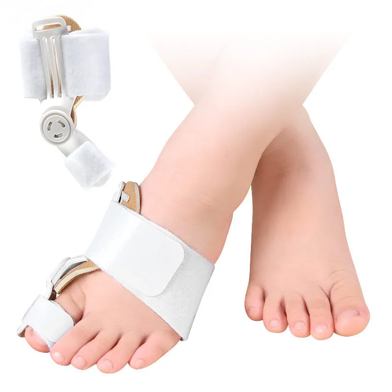 Toe Separator for Child Bunion Corrector Toe Orthopedic Straighteners Ajustável Bunion Splint com Correção de Botão