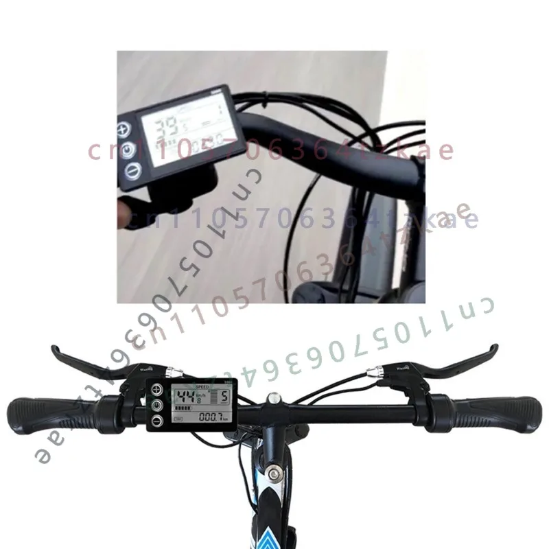Replacement LCD Display Screen Panel For Electric‑Bike E‑Bicycle Ebike Dashboard Meter Repair Spare Part