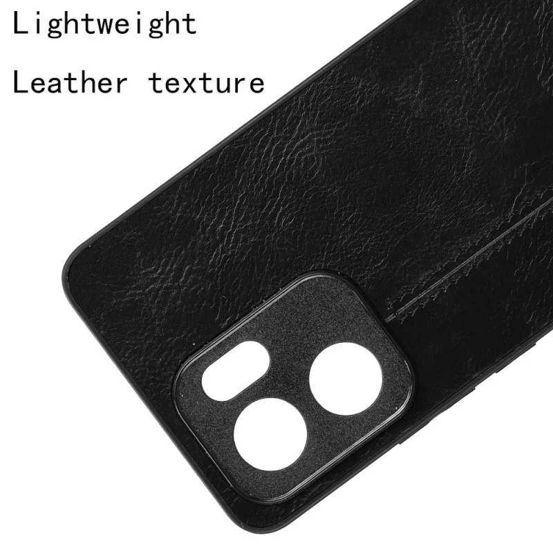 Per OPPO Reno13 FS 4G/5G CPH2699 Custodia in pelle di vitello con bordo morbido Custodia rigida in pelle PU per OPPO Reno 13F 4G/5G Custodia