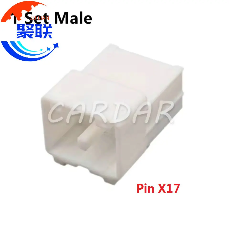 1Set 17Pin 6098-3893 6098-3933 Car Wire Harness Socket Auto Composite Connector Automotive Accessories 90980-12374 90980-12373