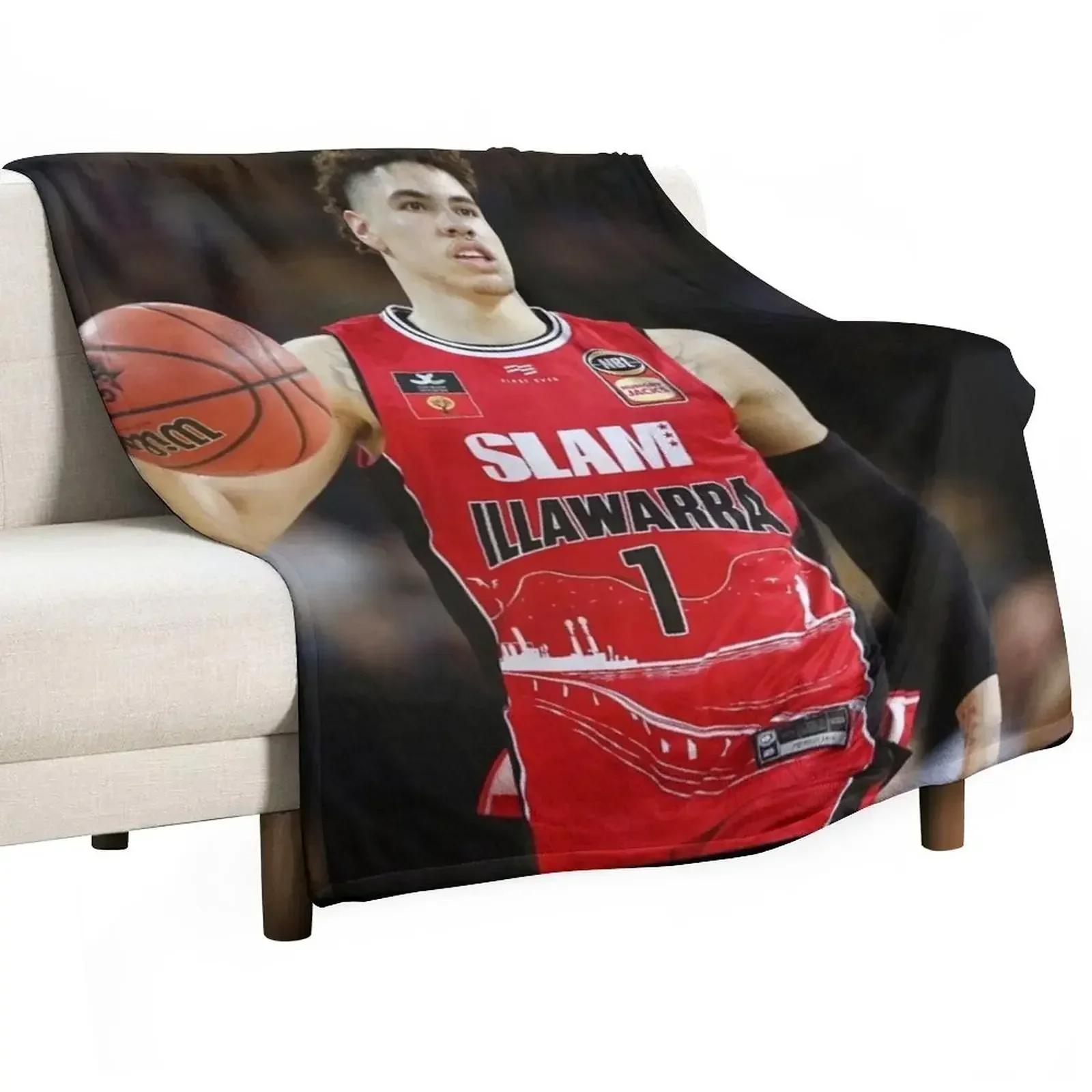 

LaMelo Ball Throw Blanket For Sofa Thin Sofas Blankets