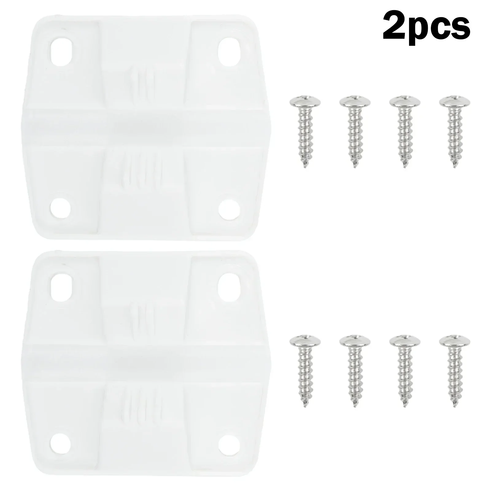 Hinges Kit Plastic Cooler Hinge 8pcs Screws Fit Cooler Models 5254D For Igloo Ice Chests Cooler Hinges Cooler Accessories