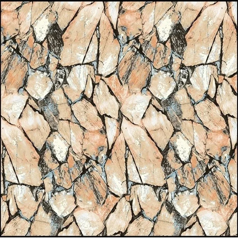 Modern Wall Mural Stone Pattern 3D Abstract Wallpaper for Living Room Bedroom Background Home Decor Wall Art Printing