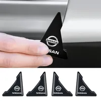 2pcs Car Door Corner Anti-collision Protection Sticker For Nissan Qashqai J11 J10 X-trail T32 Juke Altima Sentra Micra Leaf