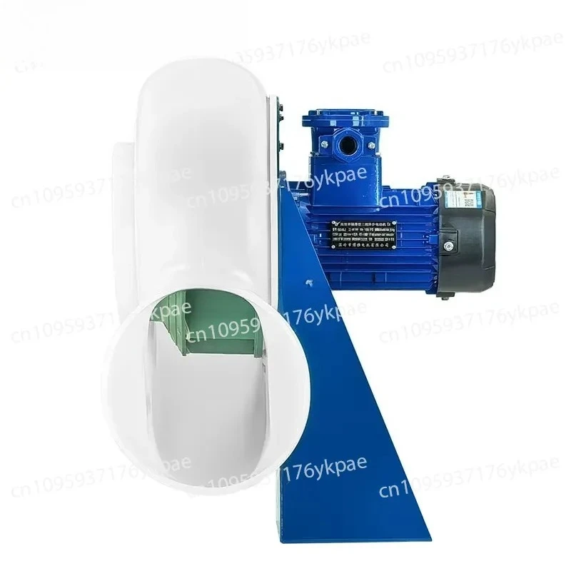 MPCF-250-B2T-EX Plastic Chemical Anti-corrosion Pipe Fan with Explosion-proof AC Motor 380V/3-phase/50Hz 2800RPM