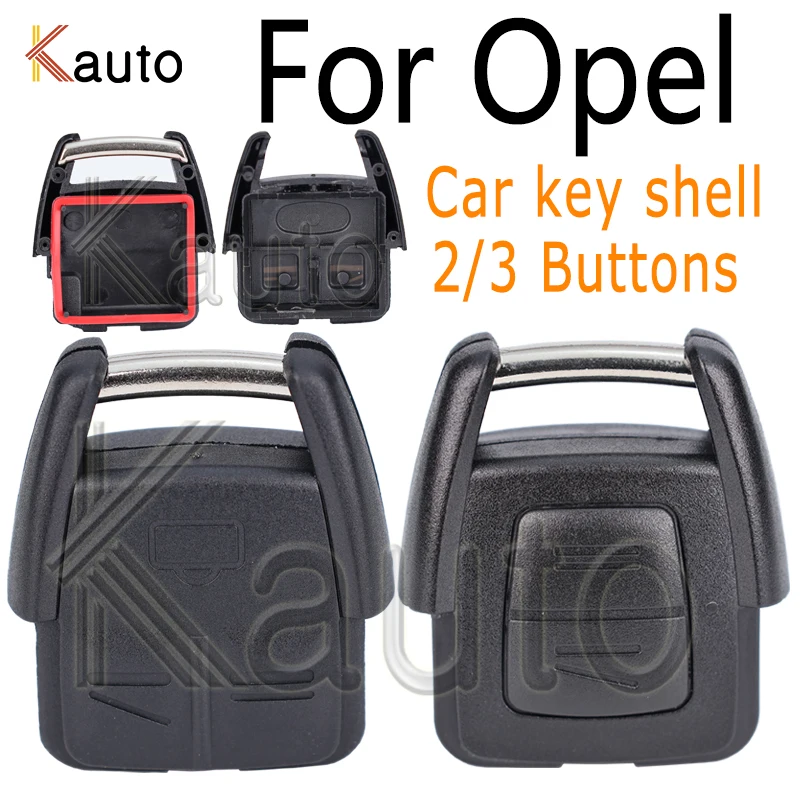 สมาร์ทกุญแจรถ 2/3 ปุ่มสําหรับ Opel VAUXHALL Omega Astra H J Insignia G Vectra Zafira Mk4 B C Mokka เปลี่ยนรีโมทกุญแจ