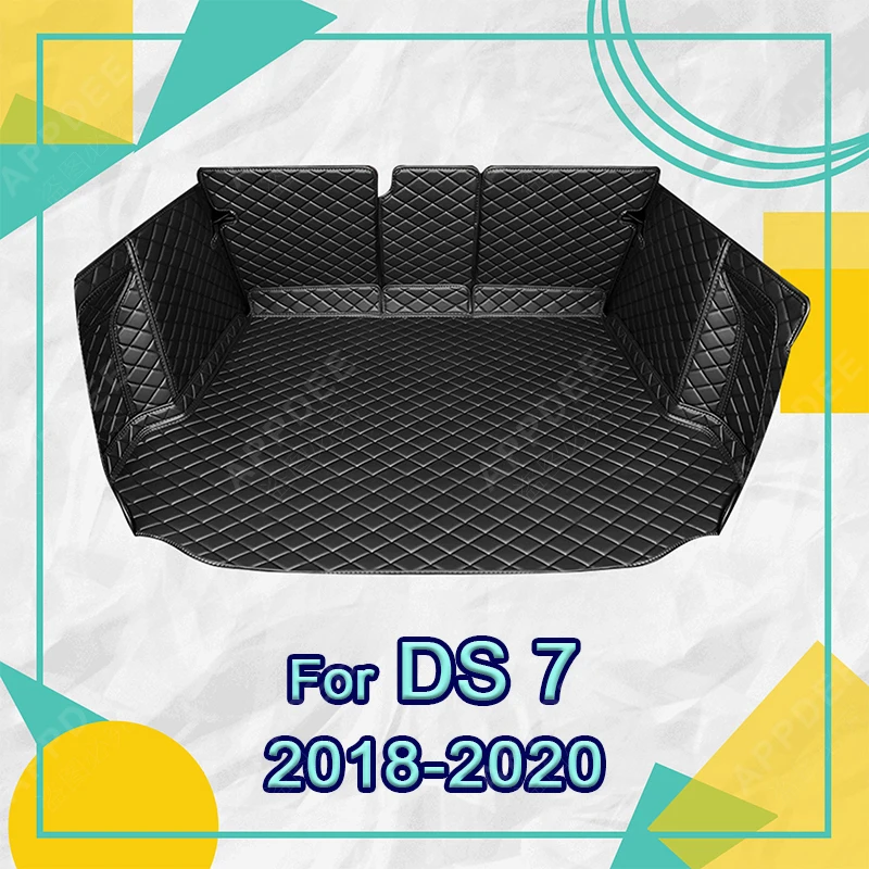 

Auto Full Coverage Trunk Mat For DS 7 2018-2020 19 Anti-Dirty Car Boot Cover Pad Cargo Liner Interior Protector Accessories