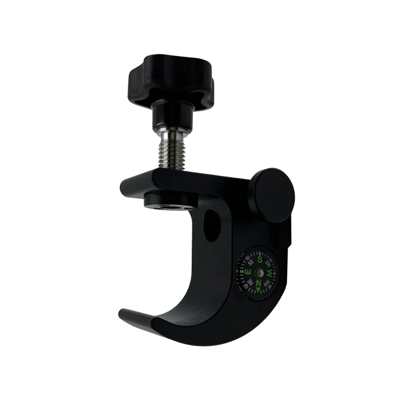 Imagem -05 - Braçadeira Universal do Pólo de Gnss Gps com a Bússola Substitui a Montagem do Suporte do Polo do Tamanho 25 mm 40 mm a