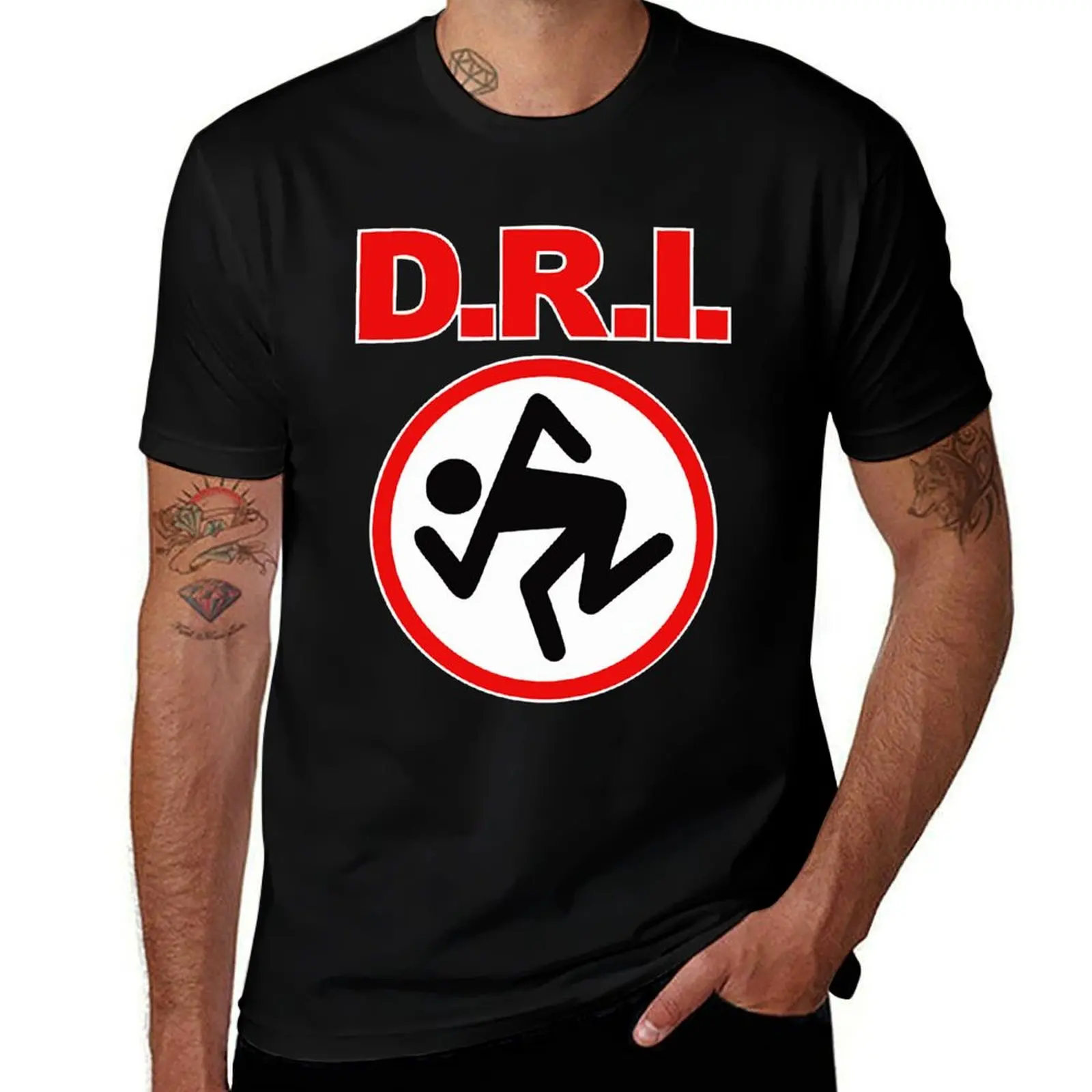

DRI - Dirty Imbeciles For Fans T-Shirt man tshirt cotton tshirt 100% t shirt for man 100 percent cotton T-Shirt