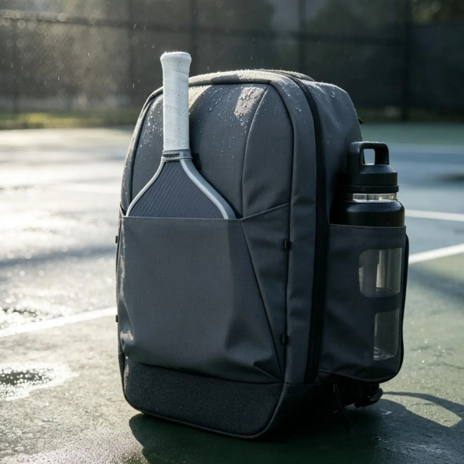 Pickleball Backpack with Shoe Compartment Long-Lasting Pickleball Backpack with Paddle Compartments Water-Resistant Padded