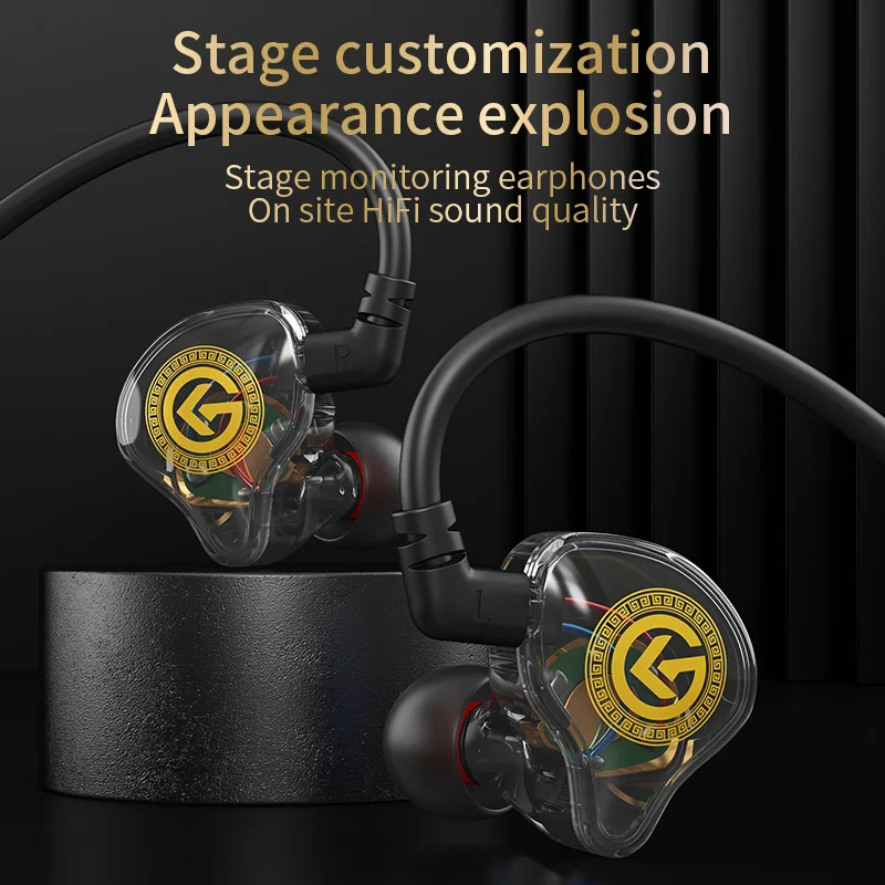 New 9D Super Bass In Ear Headphone Wire-Controlled With Mic 3.5MM AUX/Type-C Digital Chip Headset For iPhone 15 Android Samsung