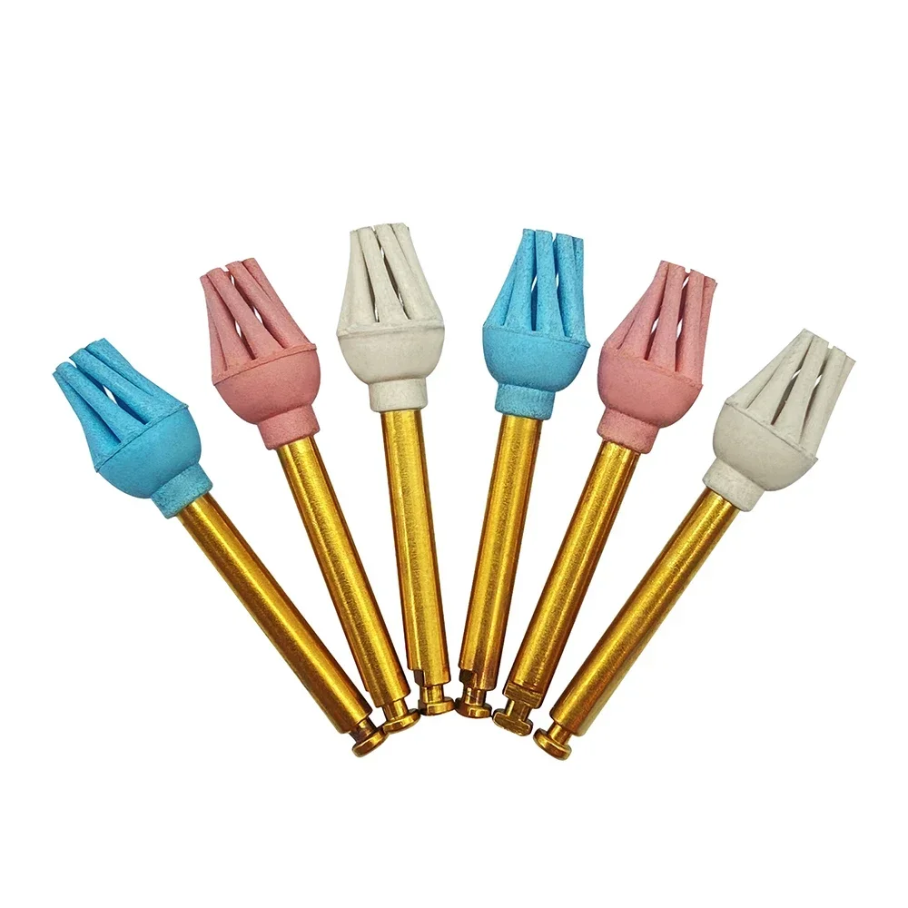 

1pc Dental Rubber Polisher Composite Resin Polishing Diamond System RA Octopus Kit Wheel Spiral Flex Brush Burs Dentist Tools