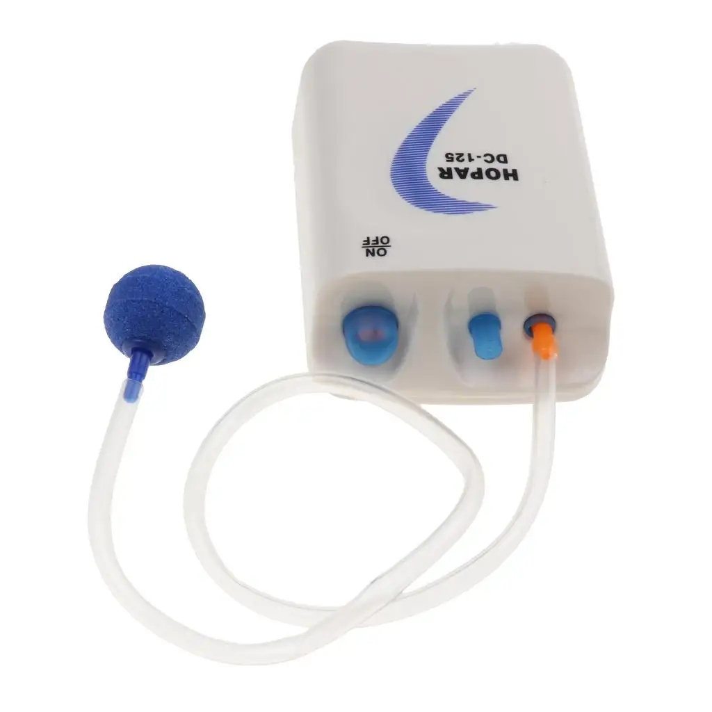 Portable Ultra Silent Aquarium Air Pump Plastic Oxygenator Water Bubble Stone Maker for Fish Tank and Pond Use