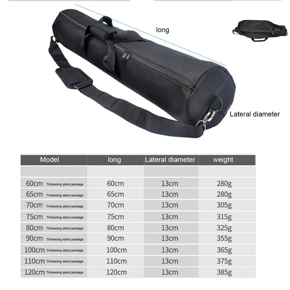 60-120cm Tripod Stands Bag Handbag Carrying Storage Case Drawstring Toting Bag Handbag For Mic Photography Studio Tripod Bag