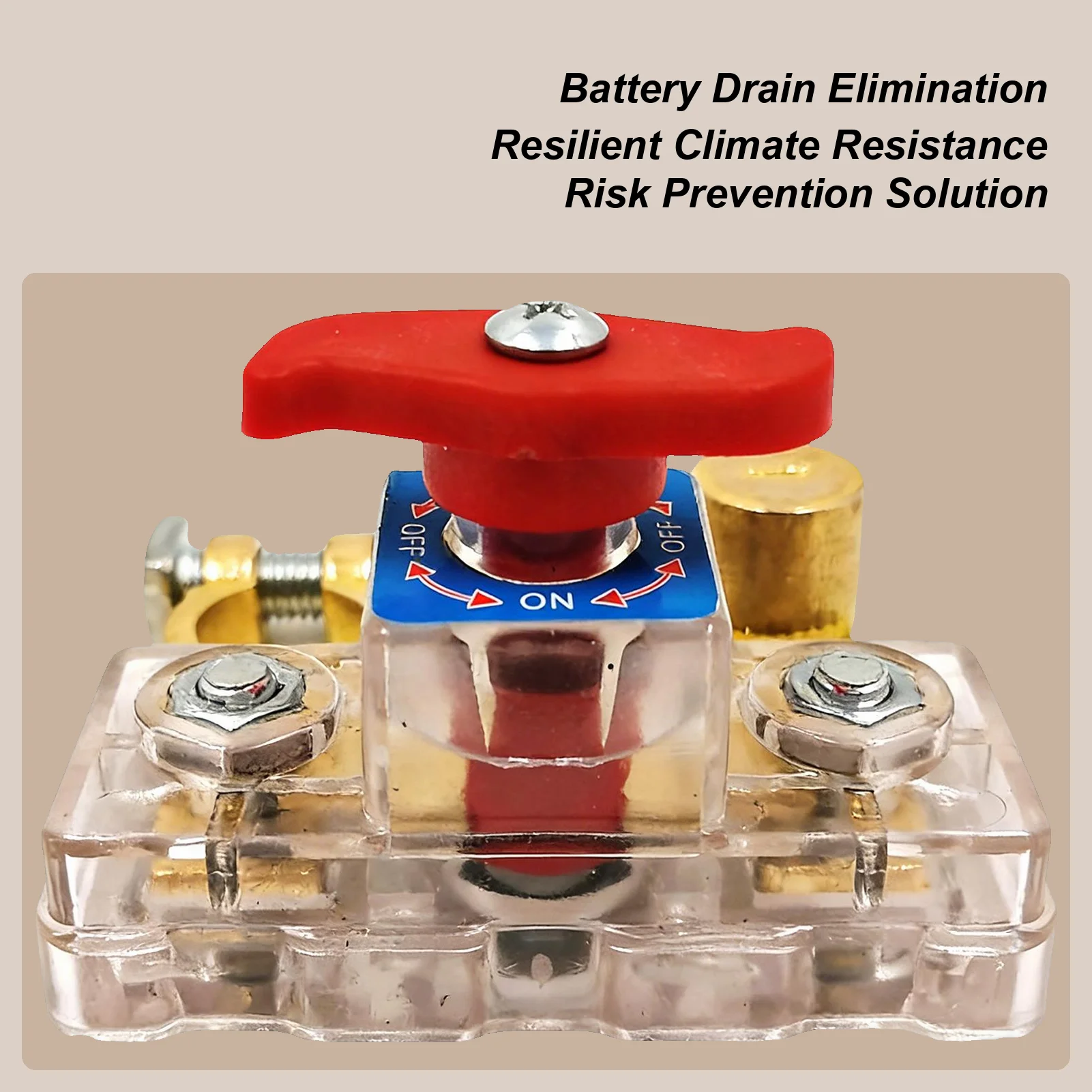 Battery Disconnect Power Isolator Management Car Power Management Button For Garage Workshop Vehicle Sedan RV SUV Truck Van