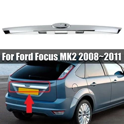 1pc Rear Exterior Tailgate Boot Liftgate Strip Handle For FORD FOCUS MK2 2008 2009 2010 2011 Car Rear Trunk Door Handle 1581833