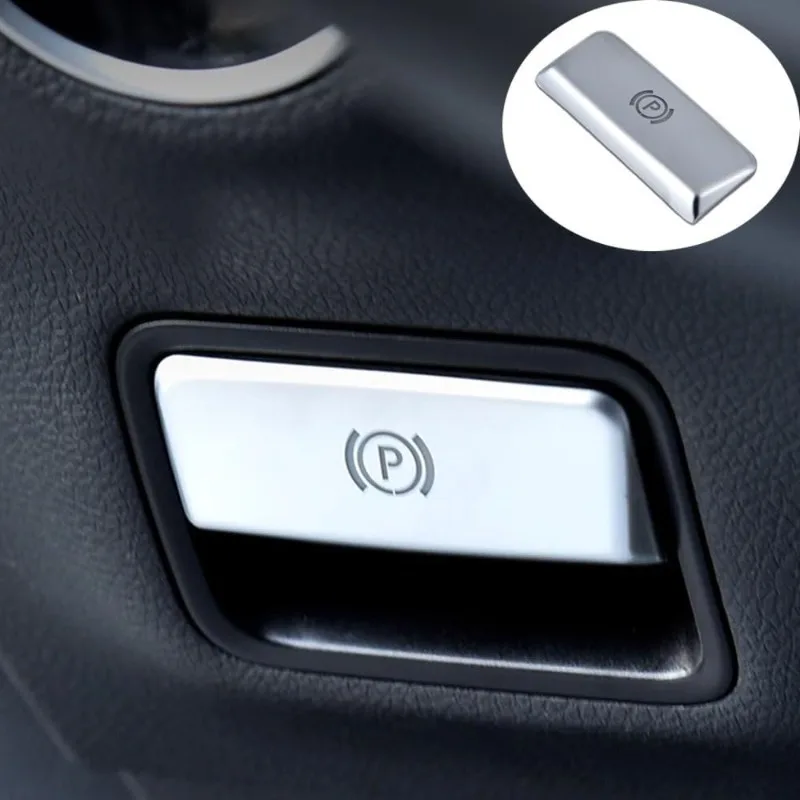 Park Brake Switch Button Decorative Sticker P Button Cover Suitable For Mercedes BenzGLE350 GLS400 ML350 GL500 2015-2019 Sticker