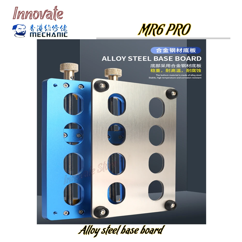 MECCANICO MR6 PRO scheda madre universale servizio CPU hard drive apparecchio multifunzionale Doppio cuscinetto morsetto per strumento di riparazione del telefono